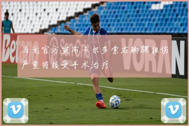 马竞官方宣布卡尔多索右脚踝扭伤严重将接受手术治疗
